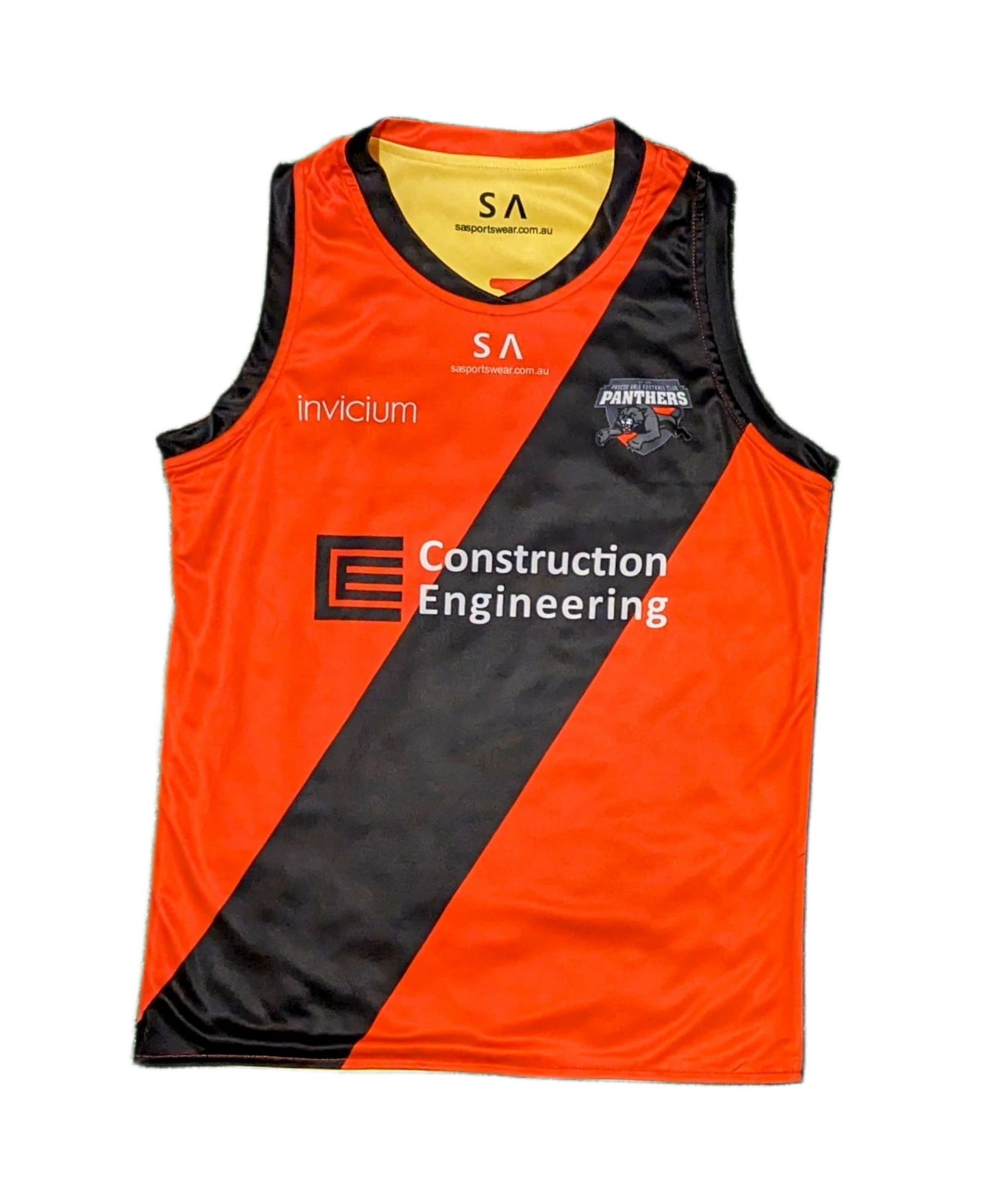 Custom Volleyball Singlet - Sublimated Sleeveless Jersey