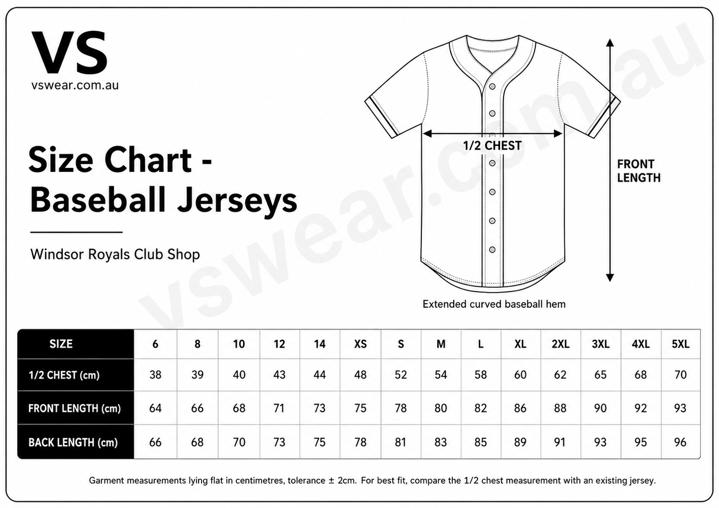 WRB - Baseball Jersey