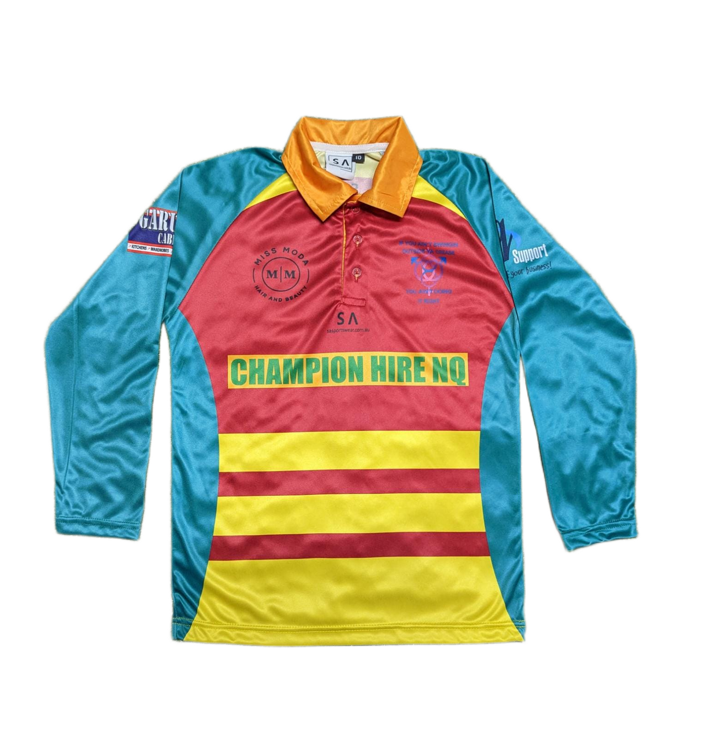 Custom Long Sleeve Cricket Jerseys Australia | Team Shirts