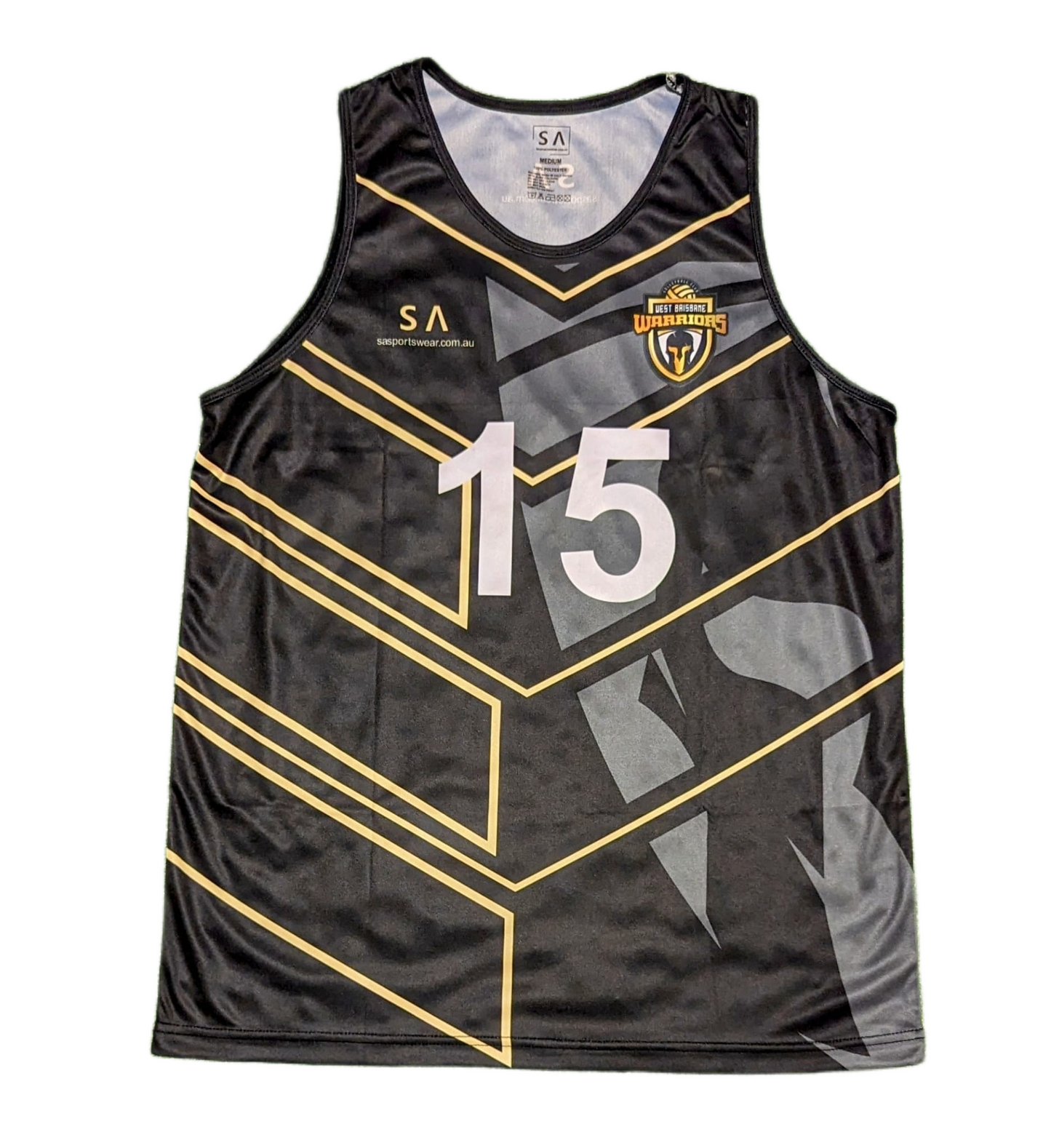 Custom Volleyball Singlet - Sublimated Sleeveless Jersey
