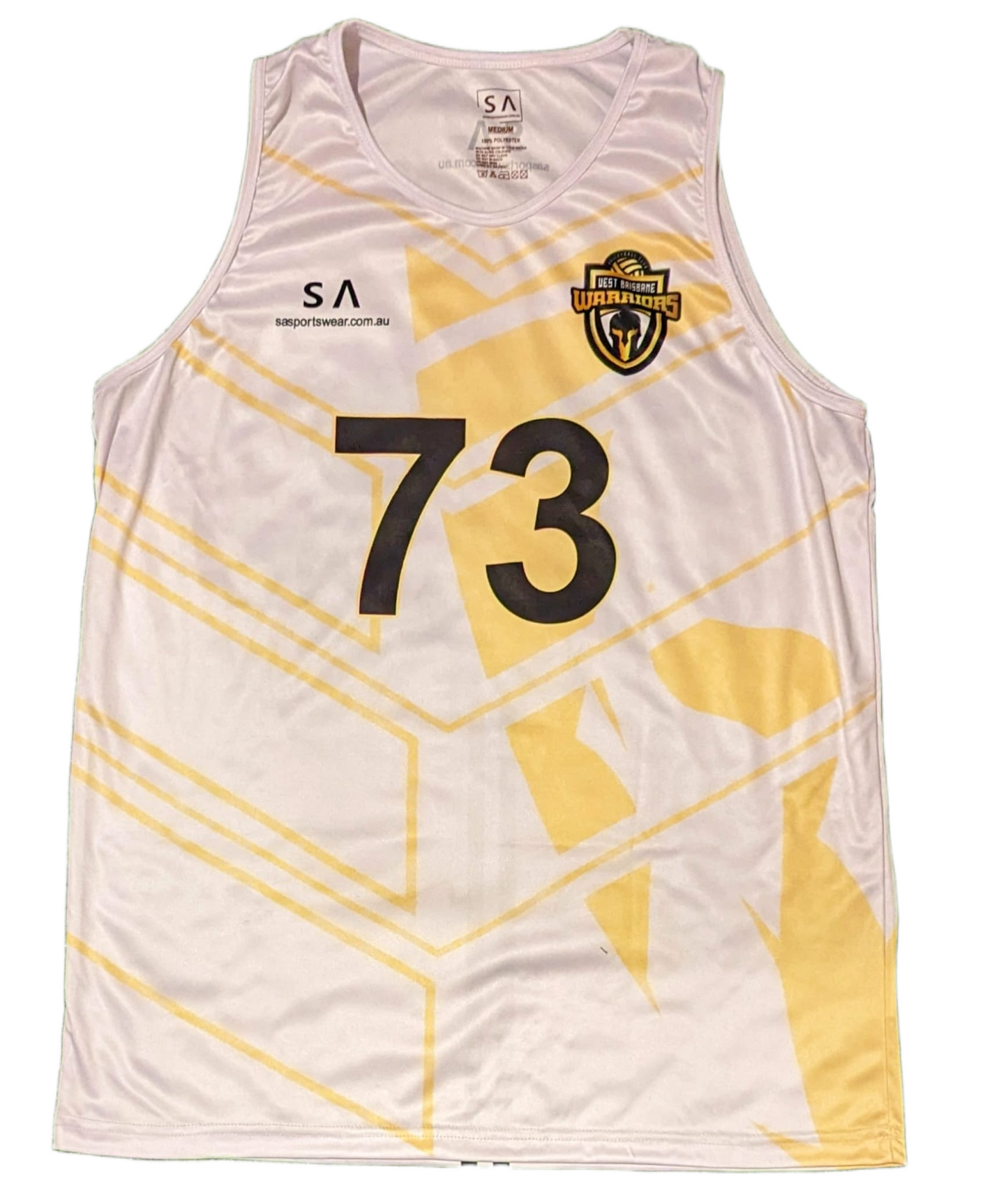 Custom Volleyball Singlet - Sublimated Sleeveless Jersey