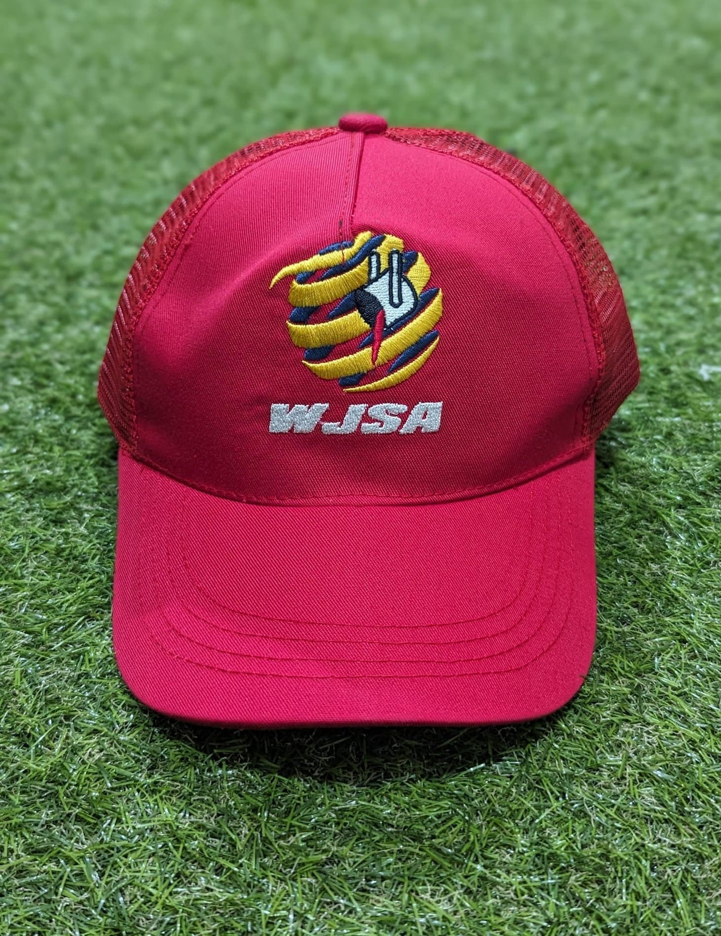 WJSA - Mesh Red Cap