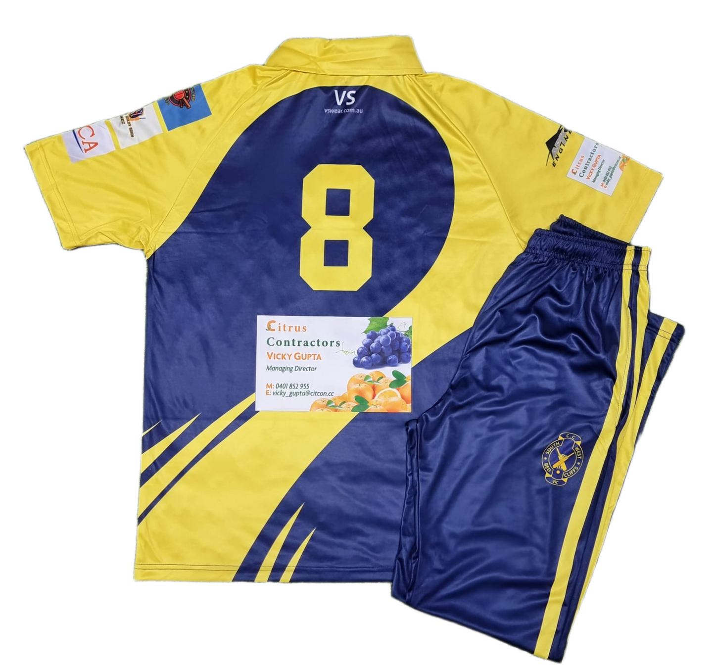 Custom Cricket Uniform Sets Australia | Shirts & Pants
