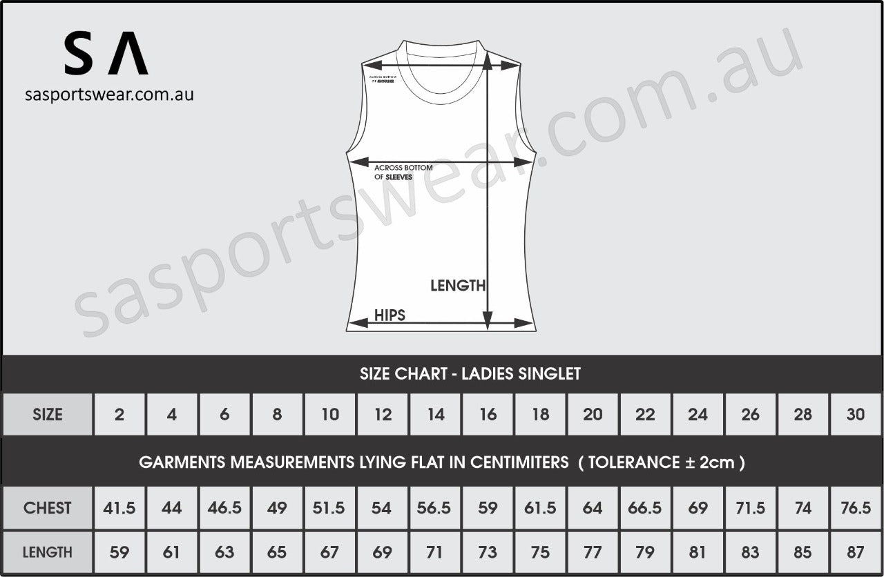 Erina Hockey Club - Playing Singlet