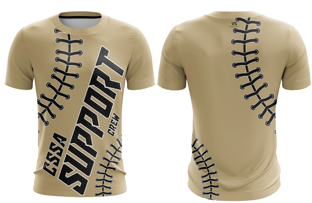 CSSA - Male Support Crew Shirt - Sublimated