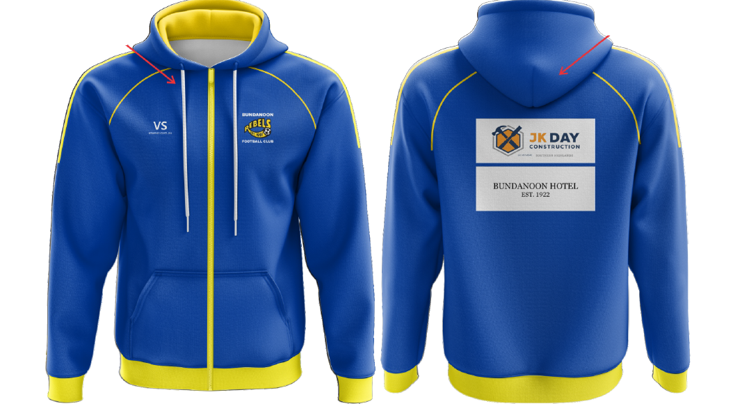 BRFC – Zip Up Cotton Hoodie – 2026 Season