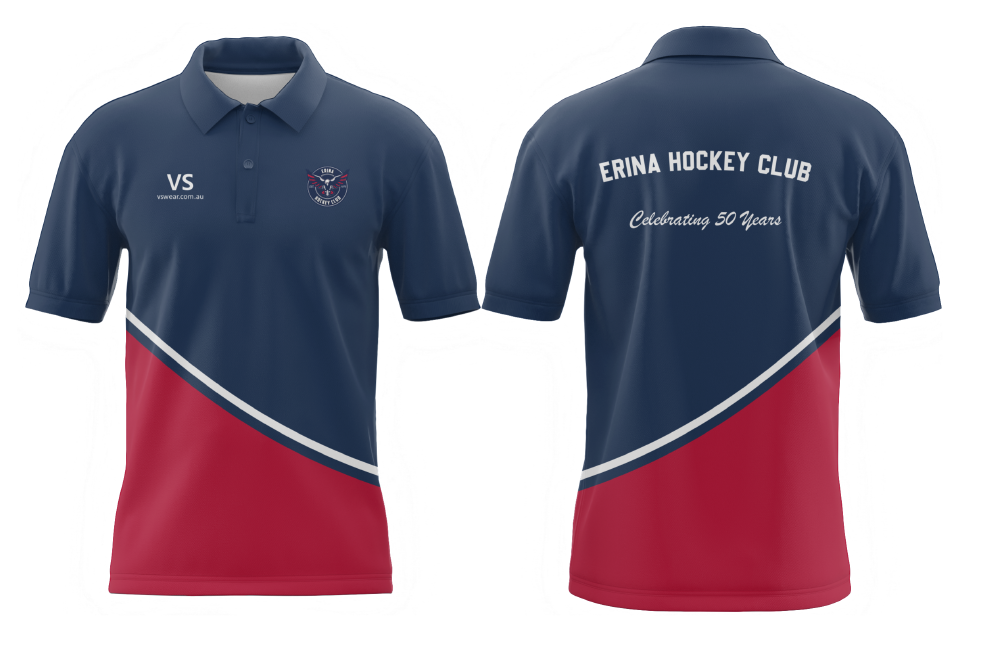 Erina Hockey Club - Polo (Male/Standard Style) - 2026 Season Collection