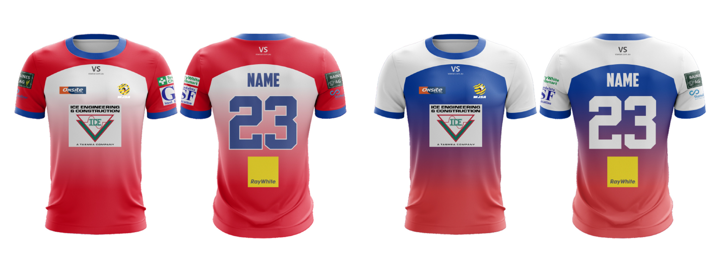 WJSA - Playing Short Sleeve Jersey - Reversible